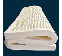 KRXSOBNV, Matelas Latex 100% Latex Moyen/Doux Matelas orthopédique 7 Zones déhoussable, Matelas Latex Naturel, 7,5cm, 180x200cm,Matelas en Latex(5cm,180x200cm)