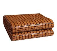 KRXSOBNV, Matelas Tapis De Bambou Tapis De Refroidissement De Sommeil D'Été Matelas Lisse Pliables en Bambou for Dortoir Étudiant Chambre Salon/180 * 220Cm,Matelas d'été(50 * 130Cm(20 * 51In))