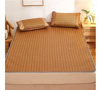 KRXSOBNV, Matelas Tapis De Couchage D'été Pliable Tapis De Lit en Rotin Double Face/B/120 * 190Cm,Matelas d'été(B,120 * 190Cm)
