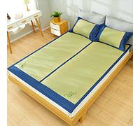 KRXSOBNV, Matelas Tapis de lit d'herbe Pliant Tapis de Couchage d'été Tapis de Paille Respirant Matelas Frais Tapis d'été Double Face Refroidissement/D/120 * 195Cm,Matelas d'été(E,135 * 195Cm)