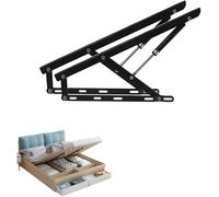 KRXSOBNV, Mécanisme de Levage de lit Pliant 2 pièces, Support pneumatique d'ascenseur, lève-lit de boîte de Rangement, Tige pneumatique, Tige hydraulique,Support de Levage de lit pneumatique(610mm)