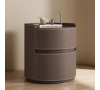 KRXSOBNV, Organisateur de Commode avec étagère de Rangement, Commode for Chambre à Coucher, Salon, Petit Espace ,Tables de Nuit(Dark Brown,45x45x50cm)