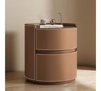 KRXSOBNV, Organisateur de Commode avec étagère de Rangement, Commode for Chambre à Coucher, Salon, Petit Espace ，Tables de Nuit(Light Brown,45x45x50cm)