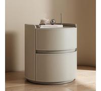 KRXSOBNV, Organisateur de Commode avec étagère de Rangement, Commode for Chambre à Coucher, Salon, Petit Espace ，Tables de Nuit(Beige,40x40x50cm)