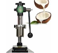 KRXSOBNV, Outil de perçage vertical for noix coco, machine manuelle d'ouverture for magasin fruits, avec bague d'étanchéité réglable, for ouvrir les,Ouvre-noix de coco(Black)