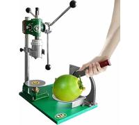 KRXSOBNV, Outil d'ouverture vertical for noix de coco, manuel, for magasins légumes, usage domestique commercial,Ouvre-noix de coco(Three Handles)