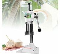 KRXSOBNV, Ouvre-noix de coco manuel en acier inoxydable, ouverture verticale, facile à ouvrir,Ouvre-noix de coco(White)