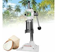 KRXSOBNV, Ouvre-noix de coco manuel, ouverture verticale en acier inoxydable, facile à ouvrir et sûr, outil portable for la noix,Ouvre-noix de coco(White)