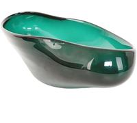 KRXSOBNV, Paniers à fruits en forme de bol à fruits épais d'art moderne, panier à fruits en verre créatif for comptoir de cuisine, rangement domestique for fruits, légumes, collations, bonbons,Bol à
