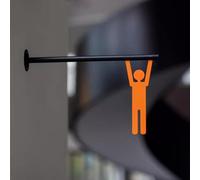 KRXSOBNV, Panneau mural for toilettes, en acier inoxydable, for portes de salle bain, for hommes et femmes, for bureaux, entreprises restaurants, 29,6 x 19,7 cm ，Signalisation pour toilettes(B)