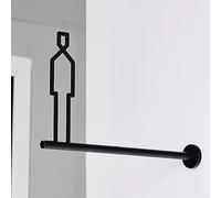 KRXSOBNV, Panneaux muraux for toilettes, décoration de porte salle bain en métal for hommes et femmes, style rétro for bureaux, entreprises restaurants ，Signalisation pour toilettes(B)