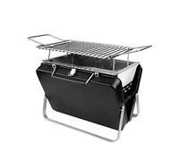 KRXSOBNV, Porte-Documents Pliable Noir for Barbecue, Accessoires Pliables for la Maison et Le Parc, Mini BBQ de Poche,Barbecue