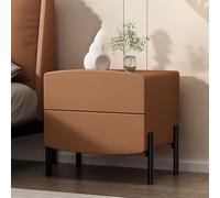KRXSOBNV, Support de lit de chambre à coucher avec tiroirs, tables d'appoint modernes, mini commode avec rangement, commode for chambre à coucher, salon, minimaliste et pratique ,Tables de nuit(Brown,