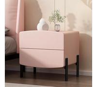 KRXSOBNV, Support de lit de chambre à coucher avec tiroirs, tables d'appoint modernes, mini commode avec rangement, commode for chambre à coucher, salon, minimaliste et pratique ,Tables de nuit(Pink,4