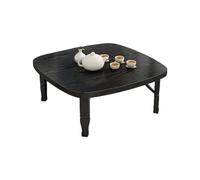 KRXSOBNV, Table basse pliante pour manger, table basse pour chambre à coucher, salon de thé, extérieur - Meubles de style authentique, repose-pieds (B, 70 x 70 x 35 cm)