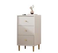 KRXSOBNV, Table d'appoint minimaliste et pratique for chambre à coucher, commode de ferme, commode for chambre à coucher, ensemble de meubles de lit, table d'appoint haute ,Tables de nuit(White,25x35x