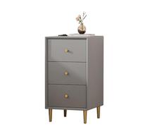KRXSOBNV, Table d'appoint minimaliste et pratique for chambre à coucher, commode de ferme, commode for chambre à coucher, ensemble de meubles de lit, table d'appoint haute ,Tables de nuit(Grey,35x35x6