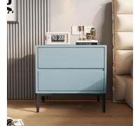 KRXSOBNV, Table d'appoint Moderne, Petites Tables de Nuit for Chambres à Coucher, Commode, Commode, tiroirs for Meubles de Rangement de Chambre à Coucher ,Tables de Nuit(Blue,40x40x48cm)