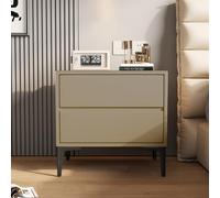 KRXSOBNV, Table d'appoint Moderne, Petites Tables de Nuit for Chambres à Coucher, Commode, Commode, tiroirs for Meubles de Rangement de Chambre à Coucher ,Tables de Nuit(Light Brown,40x40x48cm)