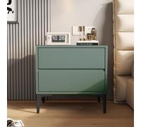 KRXSOBNV, Table d'appoint Moderne, Petites Tables de Nuit for Chambres à Coucher, Commode, Commode, tiroirs for Meubles de Rangement de Chambre à Coucher ,Tables de Nuit(Dark Green,40x40x48cm)