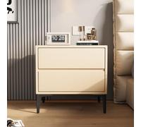 KRXSOBNV, Table d'appoint Moderne, Petites Tables de Nuit for Chambres à Coucher, Commode, Commode, tiroirs for Meubles de Rangement de Chambre à Coucher ,Tables de Nuit(Beige,50x40x48cm)