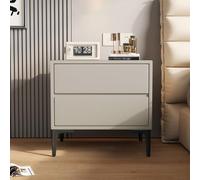 KRXSOBNV, Table d'appoint Moderne, Petites Tables de Nuit for Chambres à Coucher, Commode, Commode, tiroirs for Meubles de Rangement de Chambre à Coucher ,Tables de Nuit(Grey,40x40x48cm)