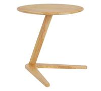 KRXSOBNV Table d'appoint, Table d'appoint Ronde, Table de Chevet Moderne, Boisson for Salon, Chambre à Coucher, Bureau, Cuisine(/Natural)