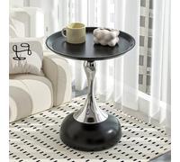 KRXSOBNV Table d'appoint, Table de Chevet Minimaliste sur Pied, Table à Cocktail et Boissons for Salon, Appartement, Chambre Coucher(Black B)