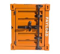 KRXSOBNV, Table de Chevet de Style Industriel, Petite Table Basse, Table de téléphone, Salon, canapé, Chambre à Coucher, Meuble décoratif en métal, Rouge,Armoires de Rangement Vintage(Orange a)