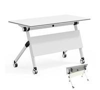 KRXSOBNV, Table de réunion séminaire à roulettes, Pratique et Rapide, adaptée au Bureau aux Tables,Table de conférence(120x50x75cm)