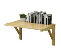 KRXSOBNV Table Pliante Murale à abattant for économiser de l'espace dans l'étude ou la Cuisine et la Salle à Manger. Bureau d'ordinateur Portable Flottant for Bureau d'ordinateur.(120 * 50cm)