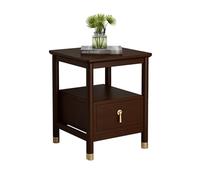 KRXSOBNV, Tables d'appoint avec tiroirs, Petite Table de Chevet, Commode for Chambre à Coucher, Commode for la Maison, Le Bureau et Le dortoir Universitaire ,Tables de Nuit(Brown,50x40x50CM)