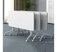 KRXSOBNV, Tables de Salle conférence rabattables, 3 pièces, Table Formation Mobile for séminaire et réunion, la Maison, Le Bureau Classe,Table de conférence(120x40x75cm)