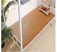 KRXSOBNV, Tapis de Couchage Nu Doux for la Peau, sans bavures, Tapis de Refroidissement Naturel for dortoir d'école à Domicile/Couleur café/120,Matelas d'été(Coffee Color,120 * 190Cm)