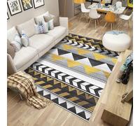 KRXSOBNV, Tapis de décoration for la Maison Salon décoratif Chambre Peinture à l'encre Multicolore Abstrait Style Minimaliste Luxe léger for Le ，Tapis(Y 14,120 * 200)