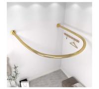 KRXSOBNV, Tringle à rideau de salle d'essayage - Tringle de douche en forme de U - Tuyau en métal for dressing - for magasin de vêtements, bureau, magasin de robes de mariée, vestiaire ，Cabine d'essay