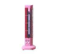 KRXSOBNV, Ventilateur tour sans lame ventilateur de bureau Portable ventilateur de Table USB refroidisseur d'air de chambre à coucher à faible bruit,Ventilateurs sans pale(Pink)