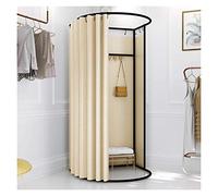 KRXSOBNV, Vestiaire, Armoire de Salle d'essayage de Magasin de vêtements, Tente d'intimité sur Pied, for centres commerciaux, magasins de vêtements ,Cabine d'essayage(Orange,100x95x200cm)