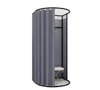 KRXSOBNV, Vestiaire, avec Un Grand Espace, Tente d'intimité, Magasin de vêtements, Cabine d'essayage, Dressing Portable, for marché de Nuit en Plein air ，Cabine d'essayage(Grey,80x85x200cm)