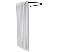 KRXSOBNV, Vestiaire en Forme de U, Dressing privé et séparateur de pièce utilisé dans la Boutique et Le Bureau du Centre Commercial ，Cabine d'essayage(I,95x100CM)