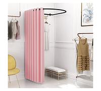 KRXSOBNV, Vestiaire, Tente d'intimité portative en Forme de U, for centres commerciaux, Bureaux ,Cabine d'essayage(Pink,100x95cm)