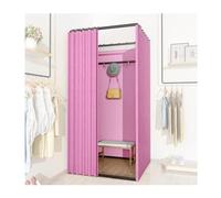 KRXSOBNV, Vestiaire utilisé dans Le Centre Commercial et Le Bureau, Dressing for Plus d'intimité et séparateur de pièce, Magasin de vêtements carré indépendant ，Cabine d'essayage(#5,100x100x200cm)