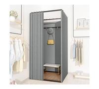 KRXSOBNV, Vestiaire utilisé dans Le Centre Commercial et Le Bureau, Dressing for Plus d'intimité et séparateur de pièce, Magasin de vêtements carré indépendant ，Cabine d'essayage(#2,100x100x200cm)