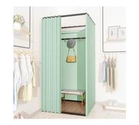 KRXSOBNV, Vestiaire utilisé dans Le Centre Commercial et Le Bureau, Dressing for Plus d'intimité et séparateur de pièce, Magasin de vêtements carré indépendant ，Cabine d'essayage(#9,85x85x200cm)