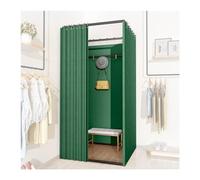 KRXSOBNV, Vestiaire utilisé dans Le Centre Commercial et Le Bureau, Dressing for Plus d'intimité et séparateur de pièce, Magasin de vêtements carré indépendant ，Cabine d'essayage(#1,85x85x200cm)