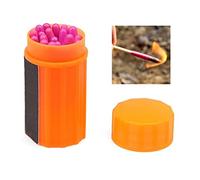 KRY Allumettes de survie résistantes à l'eau et au vent avec tête extra large, idéal pour le plein air, camping, randonnée, 1 Bucket Pack