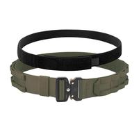 KRYDEX GEAR Ceinture Tactique à Dégagement Rapide - Ceinture de Combat MOLLE 1,75" avec Ceinture Intérieure 1,5" - Découpe Laser (Ranger Green, M)