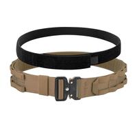 KRYDEX GEAR Ceinture Tactique à Dégagement Rapide - Ceinture de Combat MOLLE 1,75" avec Ceinture Intérieure 1,5" - Découpe Laser (Coyote Brown, XL)