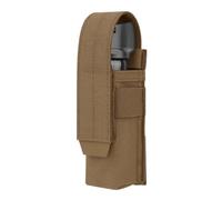 KRYDEX GEAR Étui Tactique pour Lampe de Poche, Réglable pour Pochette de Lampe de Poche Molle Pochette pour Flashlight Multifonction pour Gilet/Ceinture (Coyote Brown)