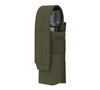 KRYDEX GEAR Étui Tactique pour Lampe de Poche, Réglable pour Pochette de Lampe de Poche Molle Pochette pour Flashlight Multifonction pour Gilet/Ceinture (Ranger Green)